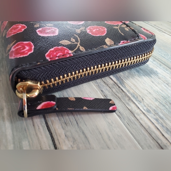 Kate Spade New York Laurel Way Neda Zip Wallet Clutch Hazy Rose - Picture 5 of 12